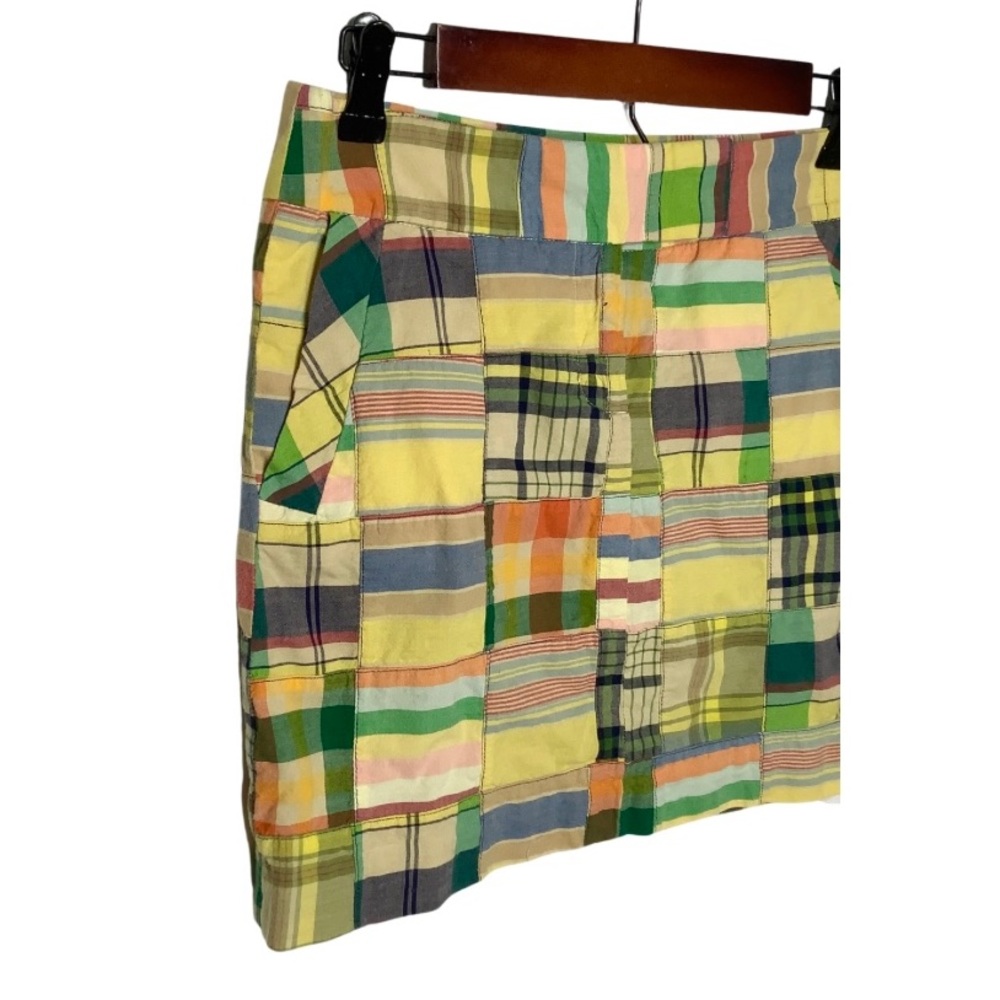 J. Crew Madras Patchwork Plaid Mini - image 3